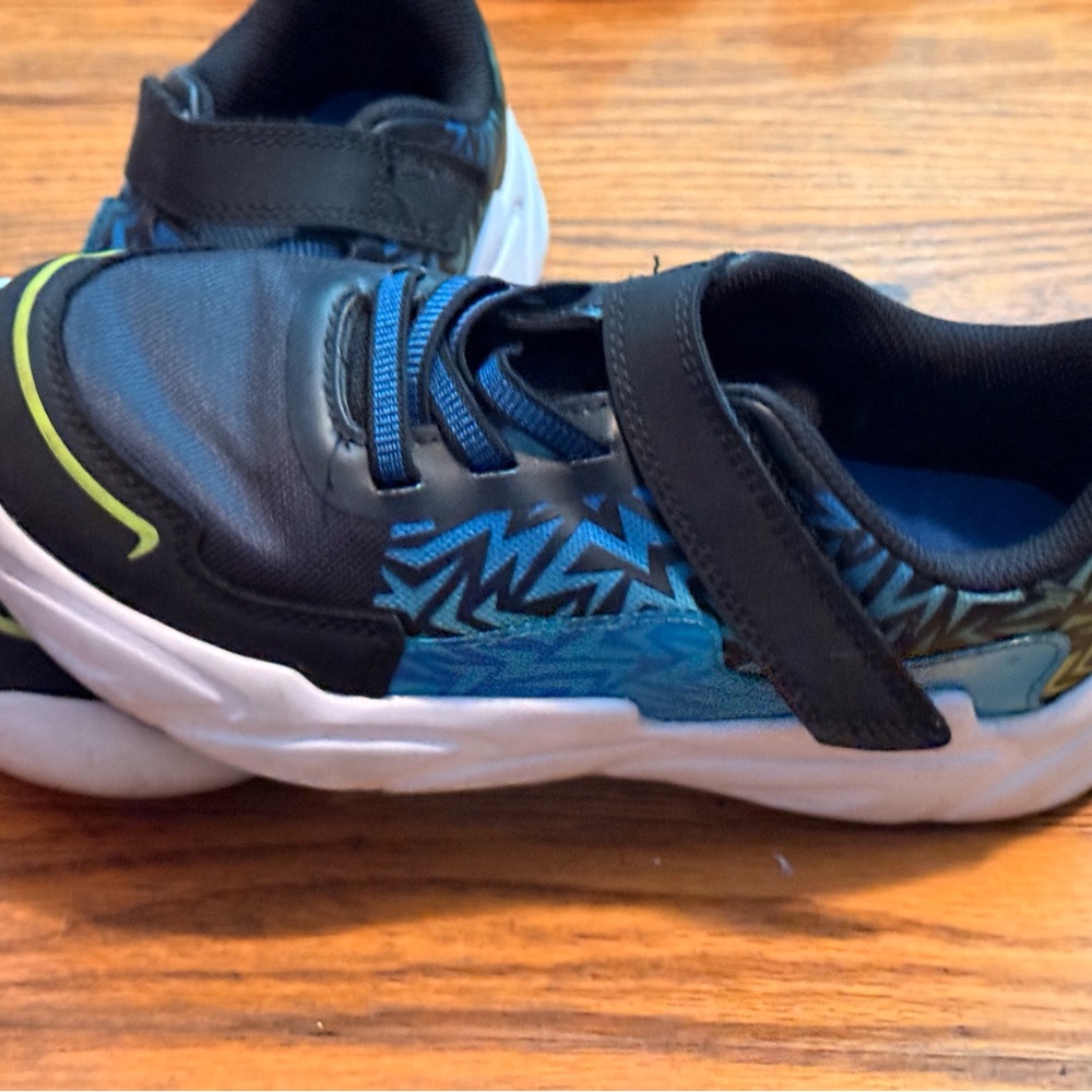 Target Kids' Black and Blue Sneakers